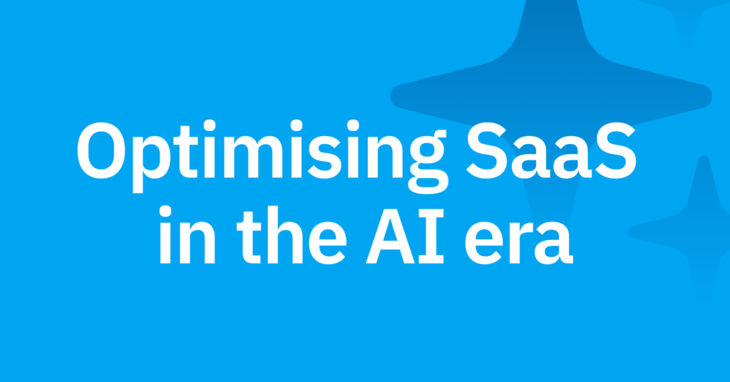 From Seats To Consumption – optimising SaaS in the AI era