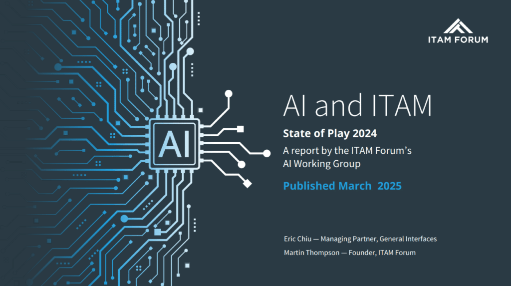 AI and ITAM: State of Play 2024 (Members Only)